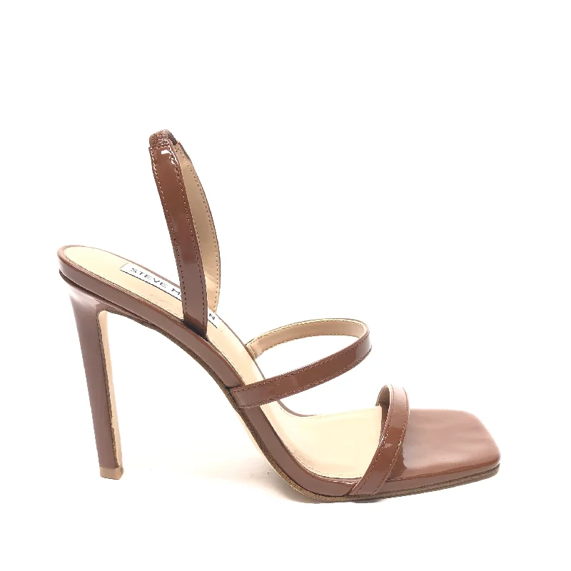 Vibrant and colorful women's shoe collectionsSandals Heels Stiletto By Steve Madden In Brown, Size: 7.5