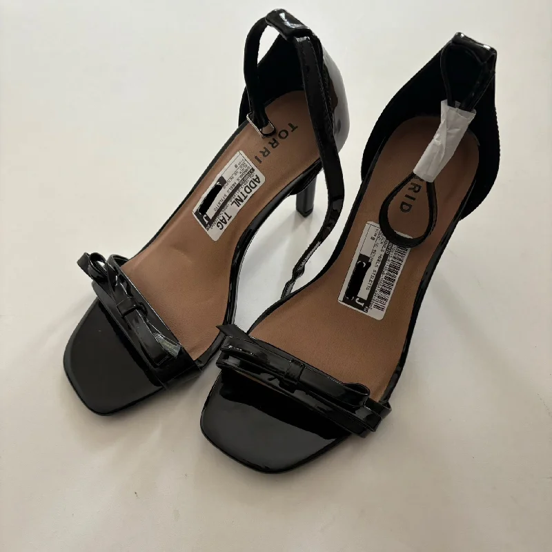 Practical and functional women's footwear solutionsSandals Heels Stiletto By Torrid In Black, Size: 9