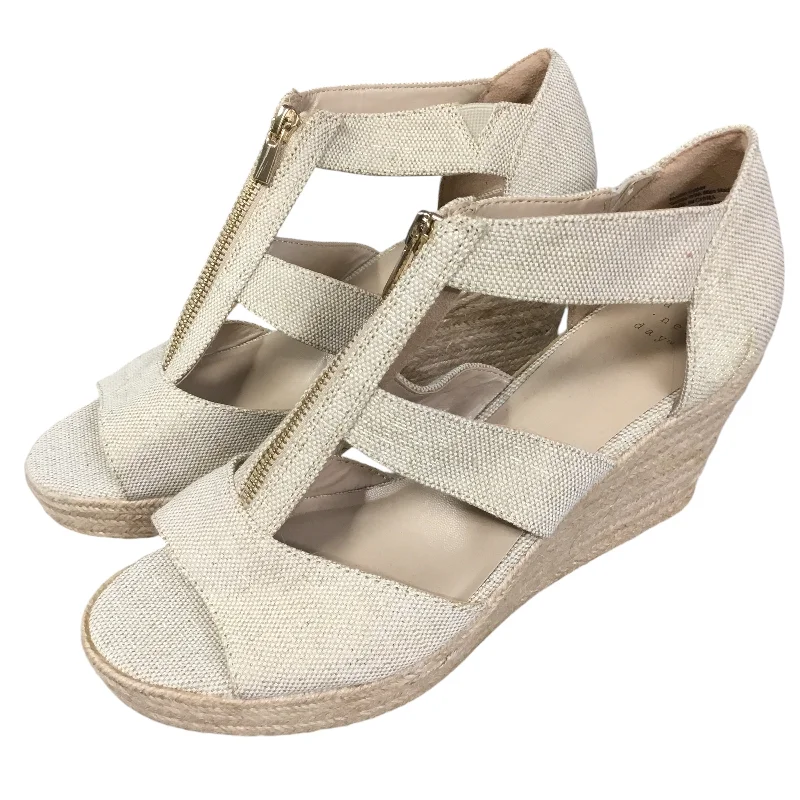 Effortlessly stylish women's shoe choicesSandals Heels Wedge By A New Day In Tan, Size: 11