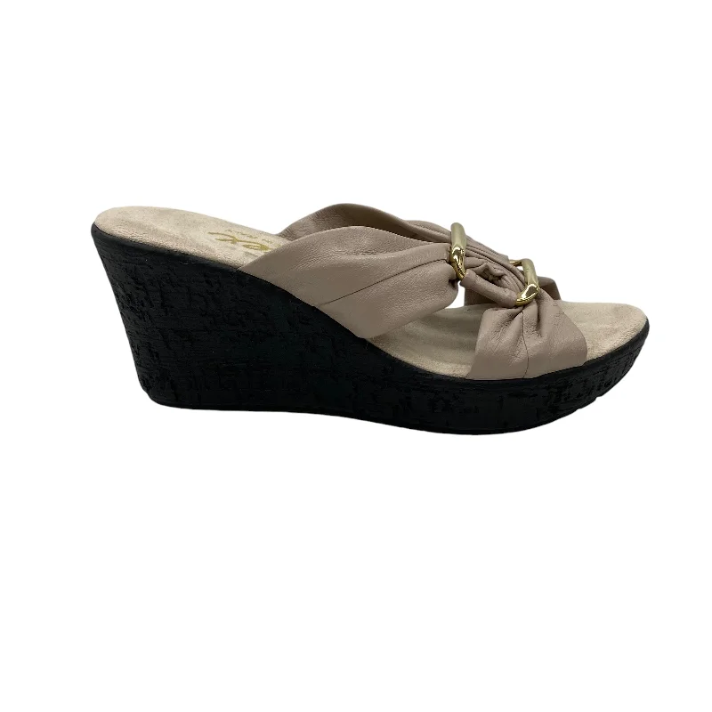 Versatile and stylish women's shoes for all occasions and seasonsSandals Heels Wedge By Cma In Tan, Size:6