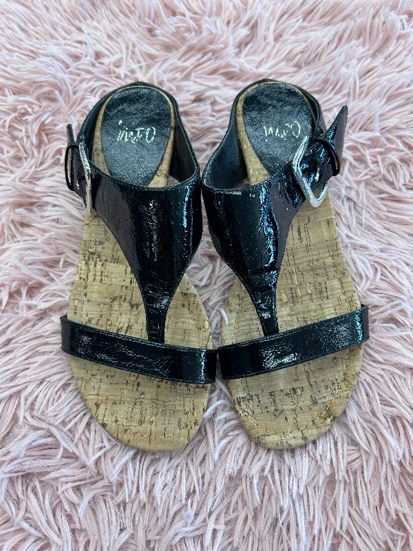Comfy and stylish women's shoes for everyday eleganceSandals Heels Wedge By Impo In Black, Size: 6