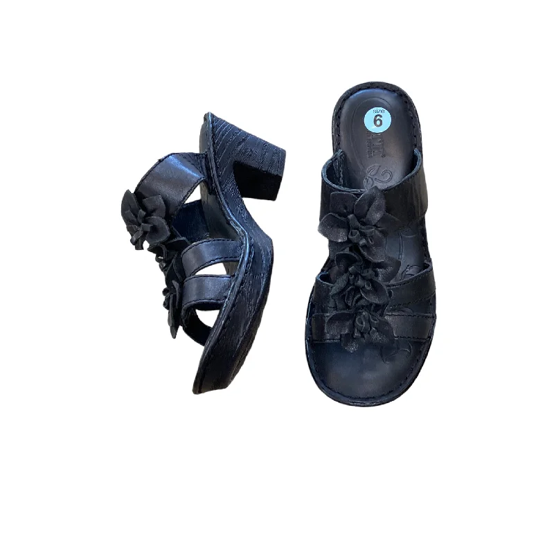 Stylish and supportive women's shoes for plantar fasciitisSandals Heels Block By Born  Size: 6