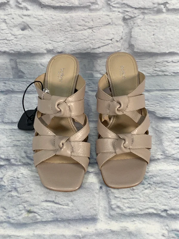 Durable and stylish women's shoes for outdoor activitiesSandals Heels Block By Botkier In Tan, Size: 8