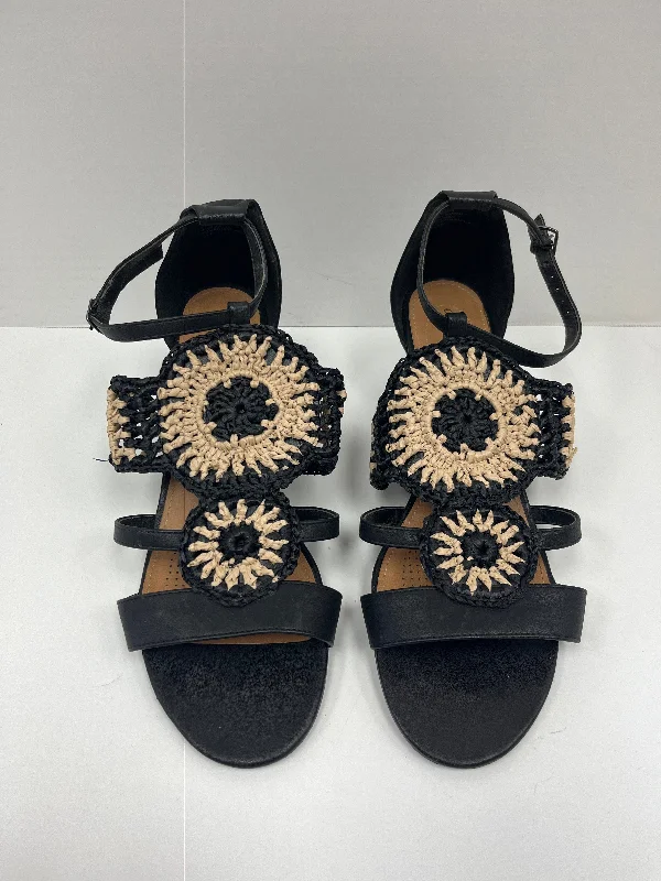 Classic and timeless women's footwear choicesSandals Heels Block By Comfortview  Size: 12