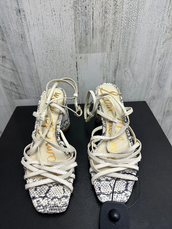 Chic and stylish women's shoes for fashion-conscious womenSandals Heels Block By Sam Edelman  Size: 8.5