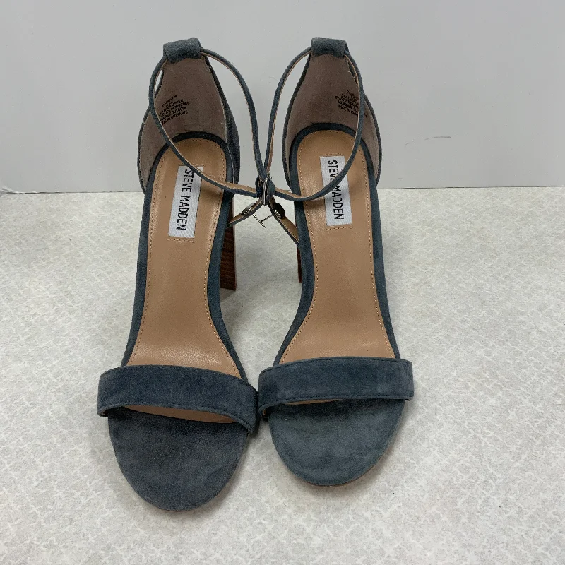 Chic and stylish women's shoes for fashion weekSandals Heels Block By Steve Madden In Grey, Size: 8.5