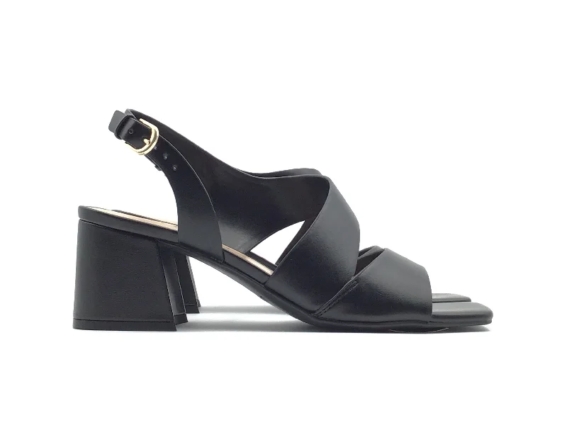 Feminine and dainty women's shoe designsSandals Heels Block By Unisa In Black, Size: 9