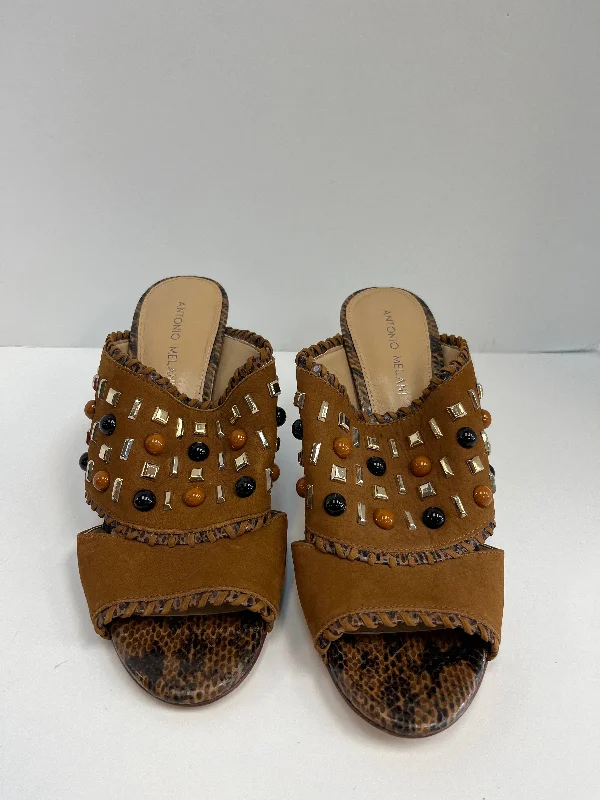 Chic and minimalist women's footwear trendsSandals Heels Stiletto By Antonio Melani  Size: 9.5