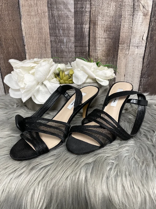 Effortlessly stylish women's shoe choicesSandals Heels Stiletto By Nina In Black, Size: 8
