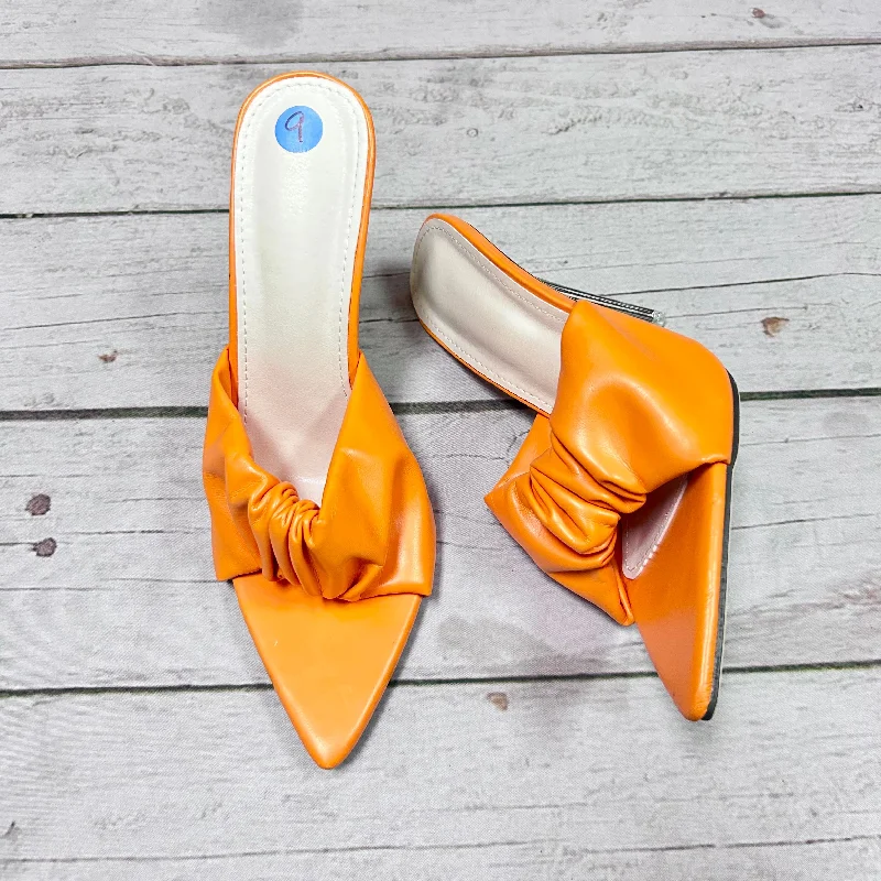Vibrant and colorful women's shoe collectionsSandals Heels Stiletto   Size: 11