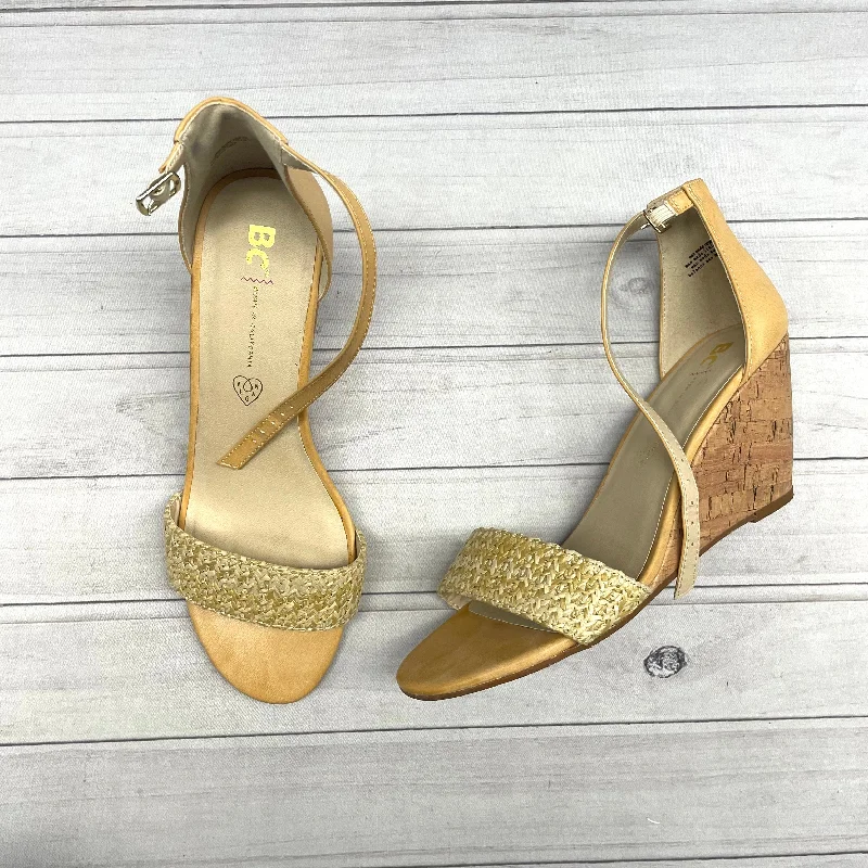 Timeless classic women's shoe designsSandals Heels Wedge By Bc Clothing Company  Size: 11