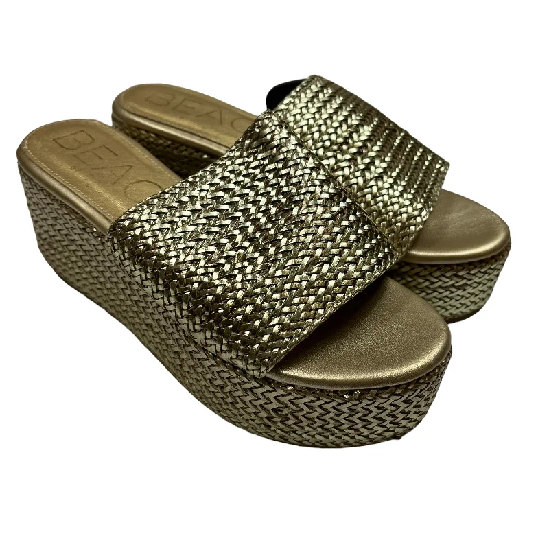 Elegant and sophisticated women's shoe stylesSandals Heels Wedge By Beach by Matisse   Size: 7