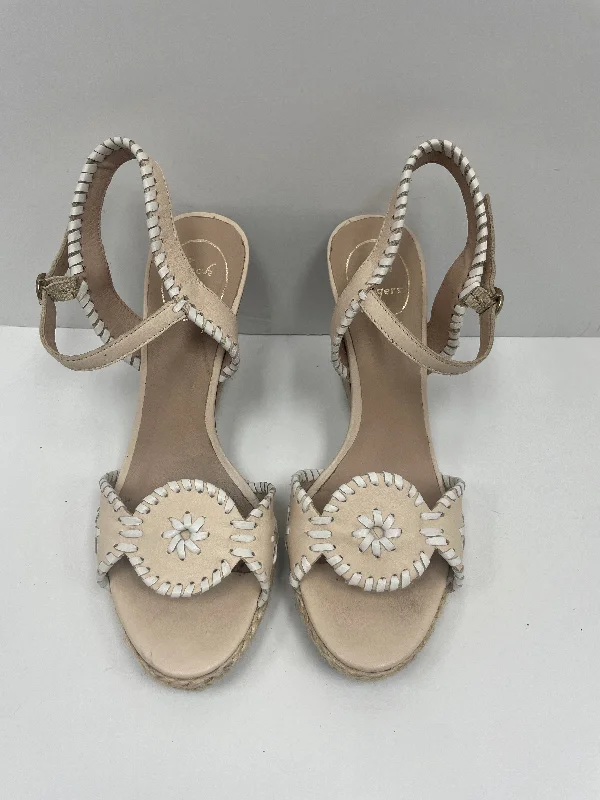 Feminine and dainty women's shoe designsSandals Heels Wedge By Jack Rogers  Size: 7.5