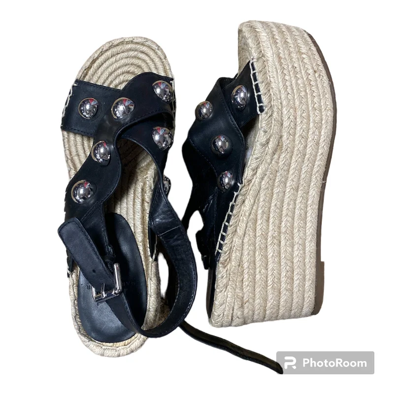 Versatile and stylish women's shoes for city walksSandals Heels Wedge By Marc Fisher  Size: 7
