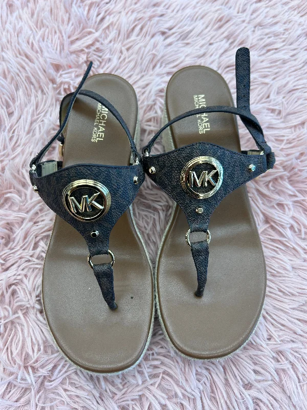 Luxurious and opulent women's shoe optionsSandals Heels Wedge By Michael By Michael Kors In Brown, Size: 6.5