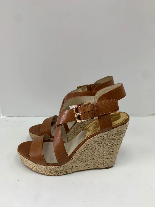 Stylish and practical women's shoes for rainy daysSandals Heels Wedge By Michael Kors  Size: 11