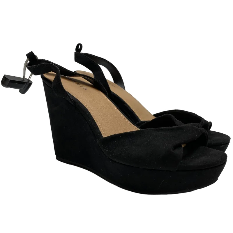 Timeless and elegant women's shoe classicsSandals Heels Wedge By Torrid In Black, Size: 10.5