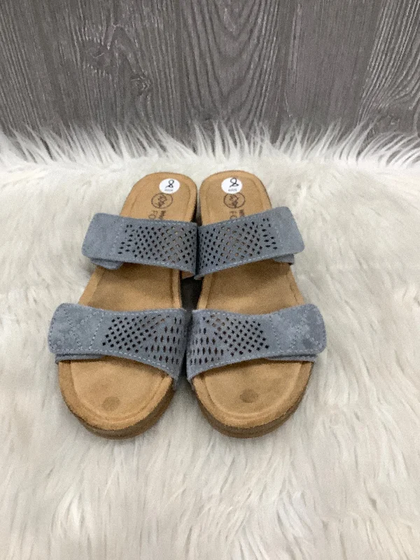 Chic and trendy women's shoe fashionsSandals Heels Wedge By White Mountain In Blue, Size: 8