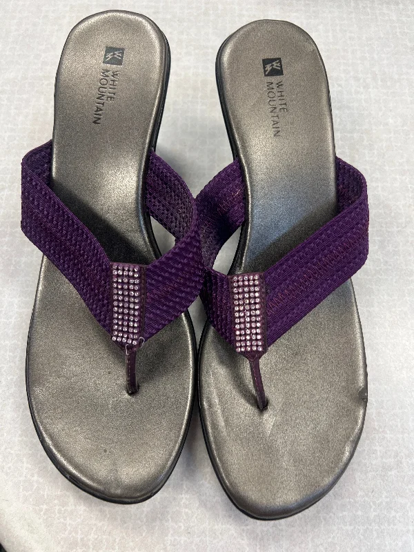 Elegantly stylish women's shoesSandals Heels Wedge By White Mountain  Size: 9.5