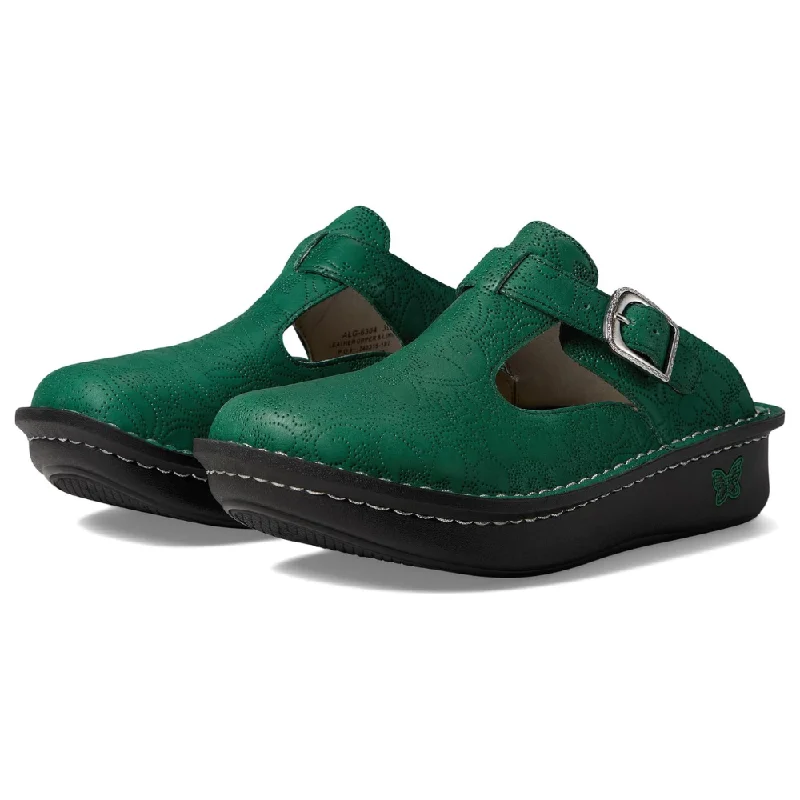Feminine and dainty women's shoe designsAlegria Classic La Dee Dottie Emerald Clog (Women's)
