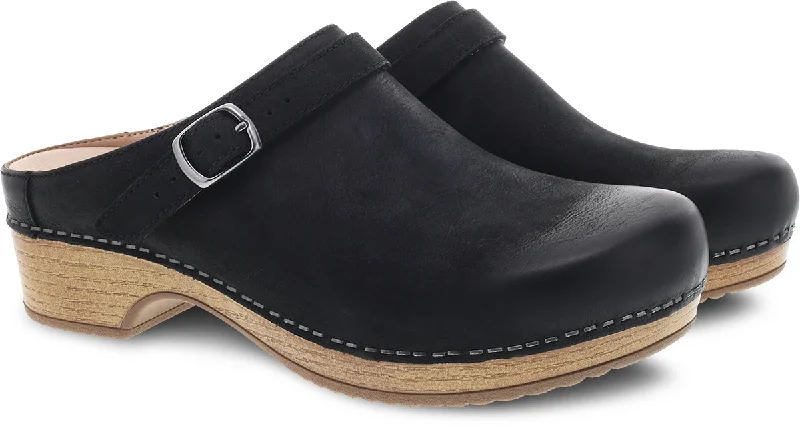 Stylish and supportive women's shoes for high archesBerry - Black