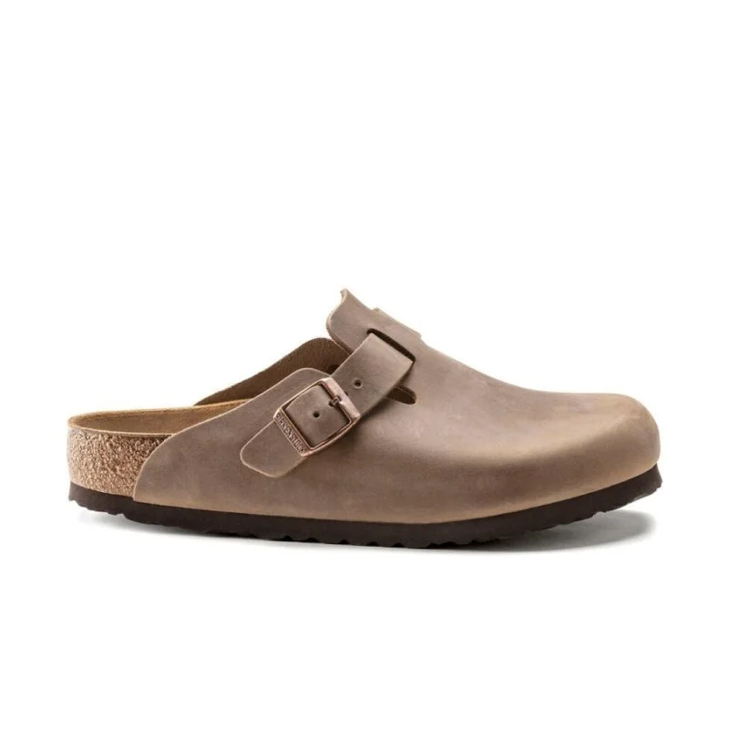 Warm and cozy women's shoes for winterBirkenstock Boston - Tobacco Oiled Leather