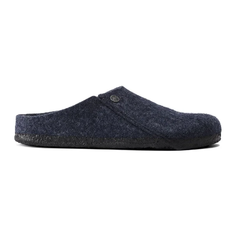 Comfy and stylish women's shoes for everyday comfortBirkenstock Women's Zermatt Navy Wool