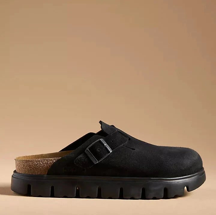 Luxurious and opulent women's shoe optionsBIRKENSTOCK BOSTON CH BLACK / SD N