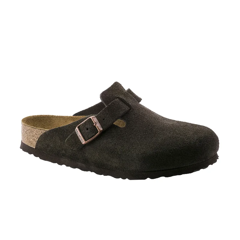Feminine and dainty women's shoe designsBoston SFB Mocca Suede Leather