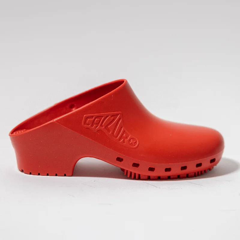 Comfortable and supportive women's shoes for all-day wearCALZURO CLASSIC NO HOLES - RED