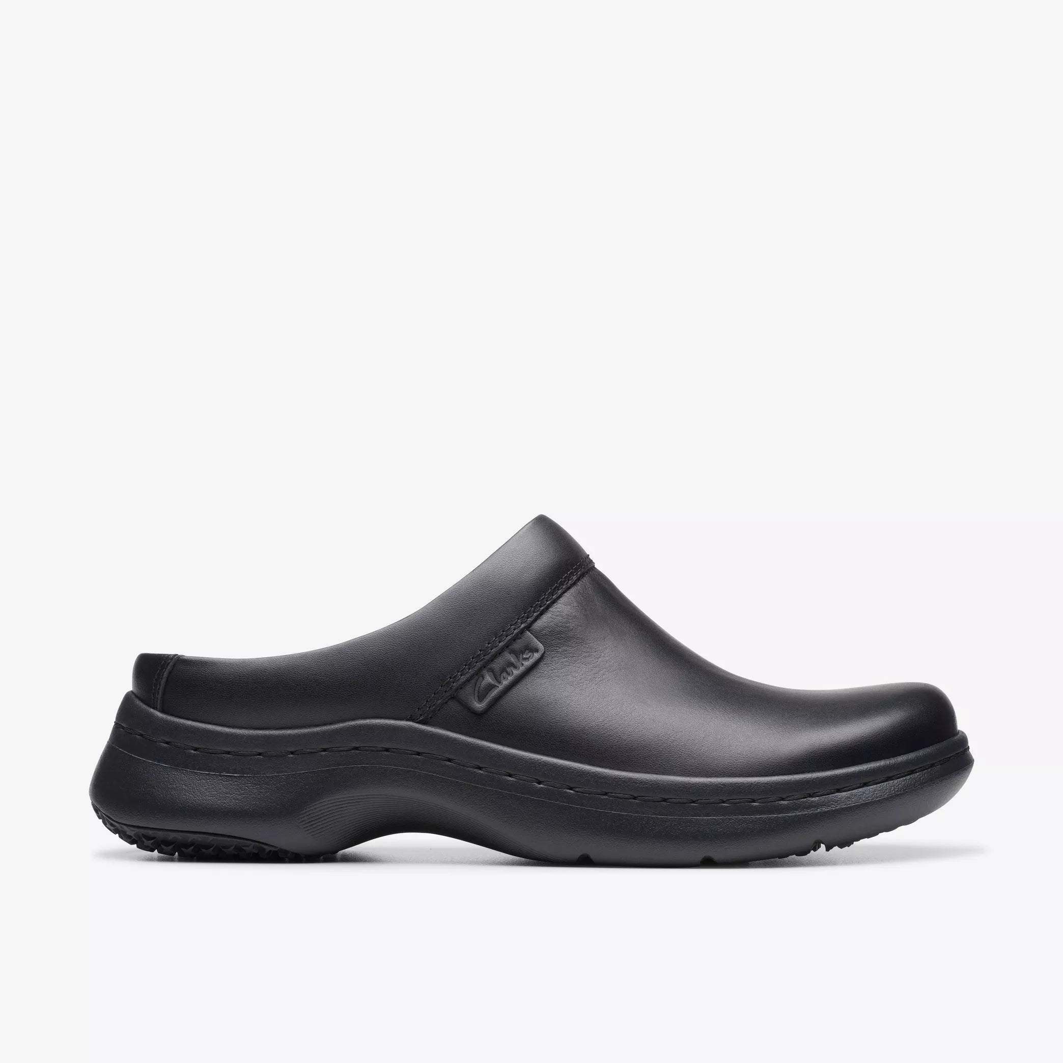 Stunning and glamorous women's shoes for evenings outClarks Pro Clog Blk 75016 Wos
