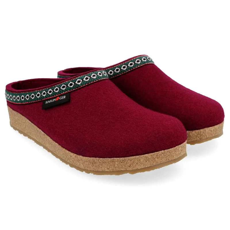 Chic and sophisticated women's footwear for workHAFLINGER GZ OPEN BACK CLOG - FINAL SALE!