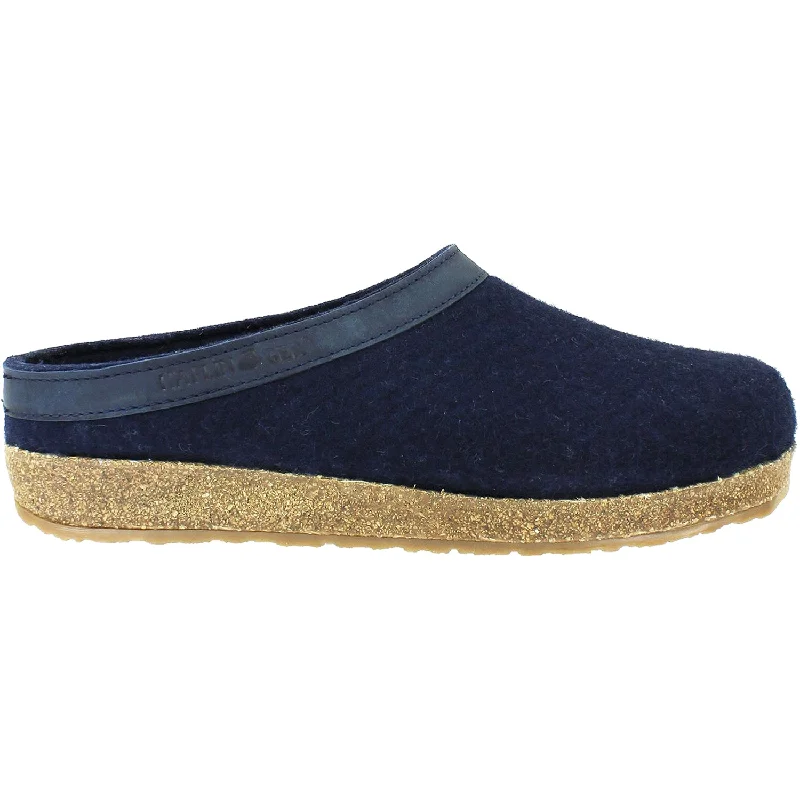 Colorful and vibrant women's shoe patternsUnisex Haflinger GZL Captains Blue Wool Felt