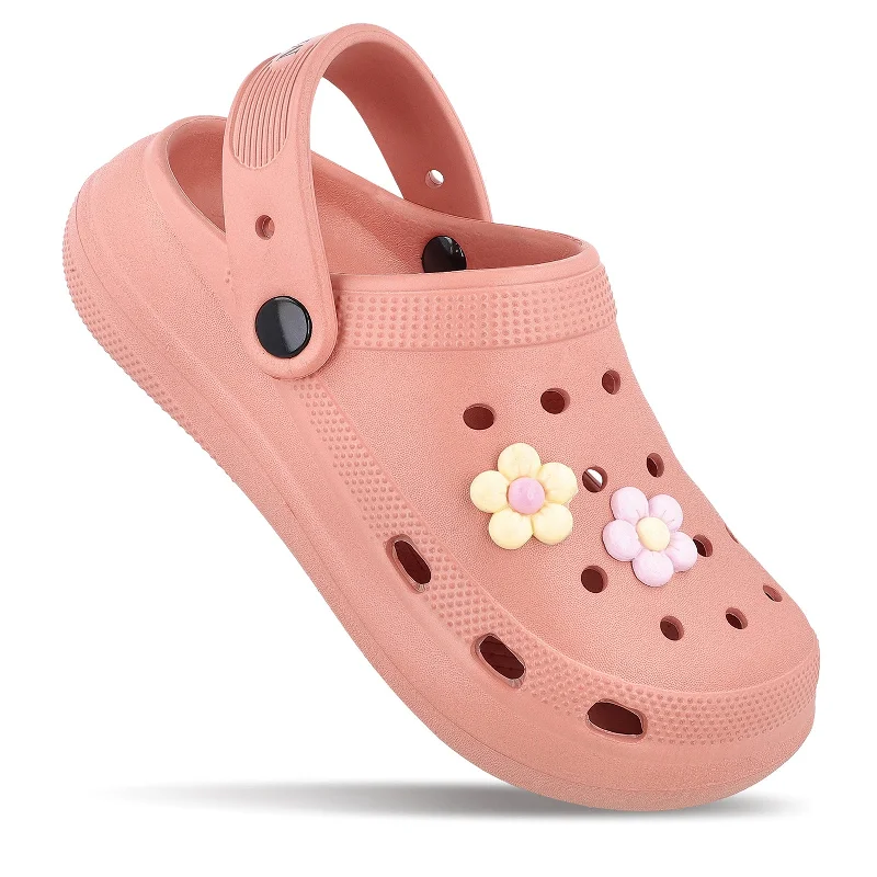 Durable and reliable women's shoesME&I Women's Clogs - MI97100 Peach
