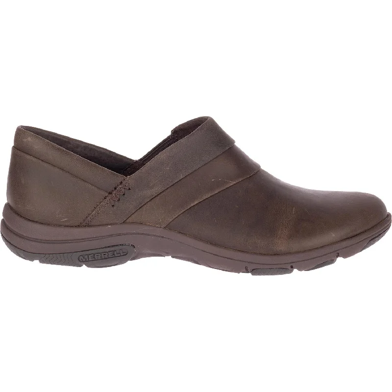Effortlessly stylish women's shoe choicesWomen's Merrell Dassie Stitch Espresso Leather