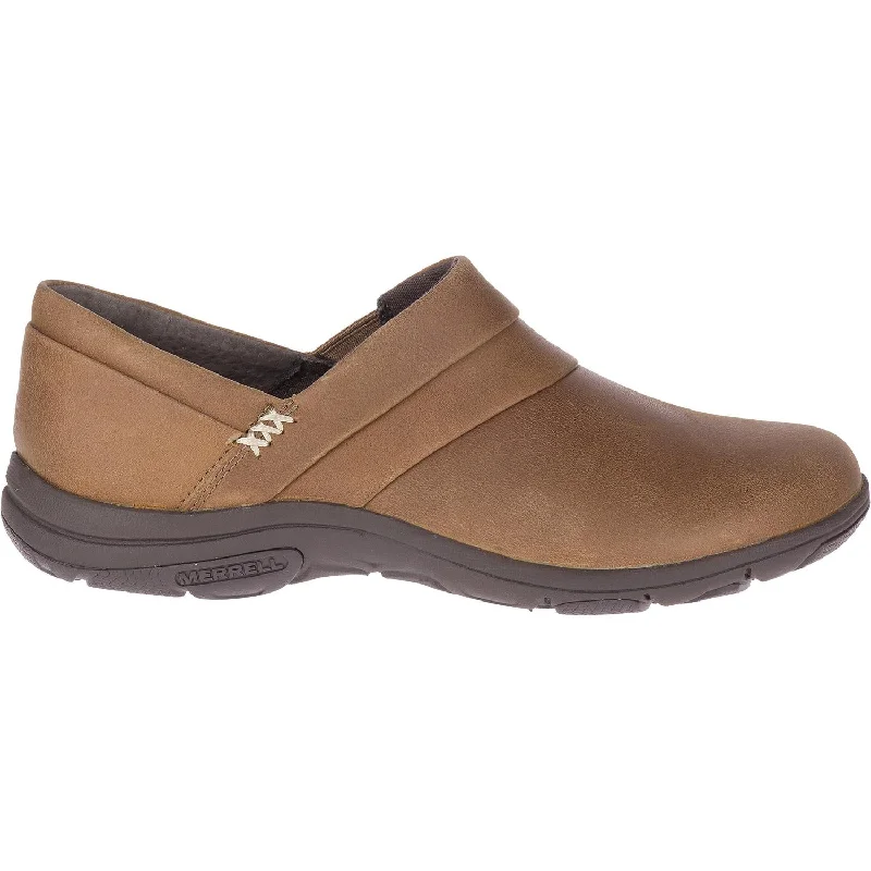 Versatile and stylish women's shoes for city walksWomen's Merrell Dassie Stitch Tobacco Leather