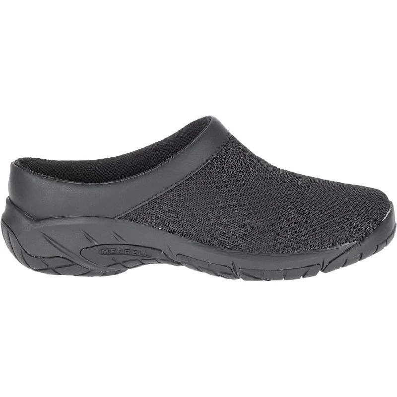 Comfy and stylish women's shoes for everyday casual wearWomen's Merrell Encore Breeze 4 Black Leather/Mesh