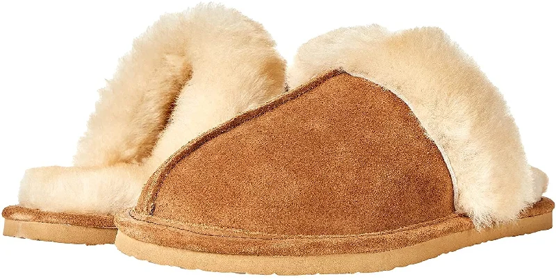 Comfy and cozy women's shoes for loungingMinnetonka Women's Sheepskin Slide