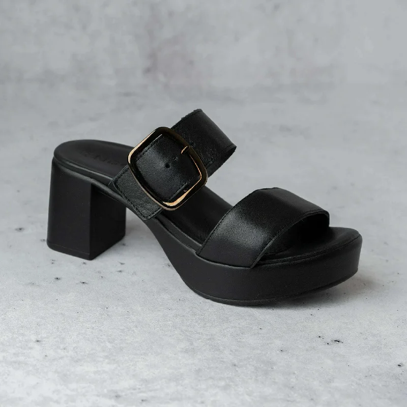 JET BLACK LEATHER