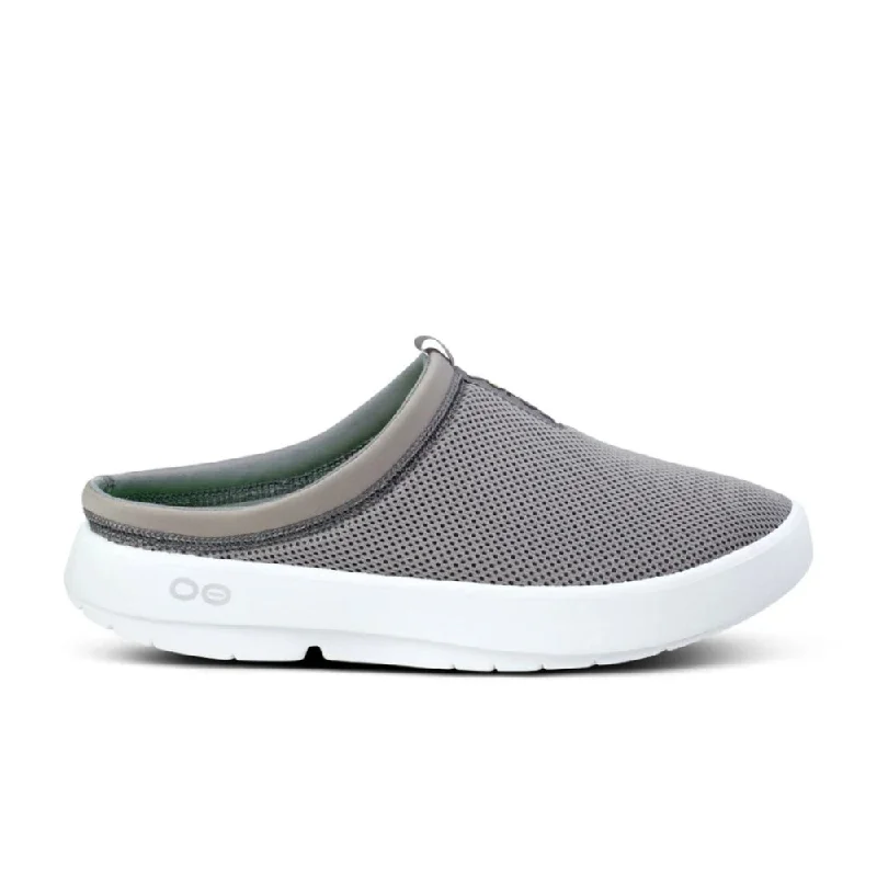 Feminine and romantic women's shoe designsOOFOS Men's OOcoozie Sport Mule - Slate