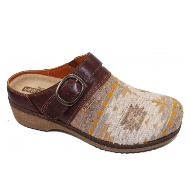 Comfy and stylish women's shoes for walkingGranada Embroidered Clog (W0W-3620C1)