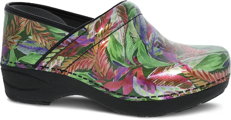Stylish and comfortable women's shoes for long flightsDansko - Pro XP 2.0 - Tropical Garden Patent