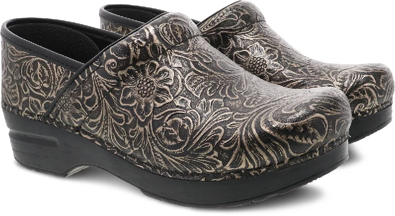 Elegant and sophisticated women's shoes for opera nightsProfessional - Black Antique Tooled