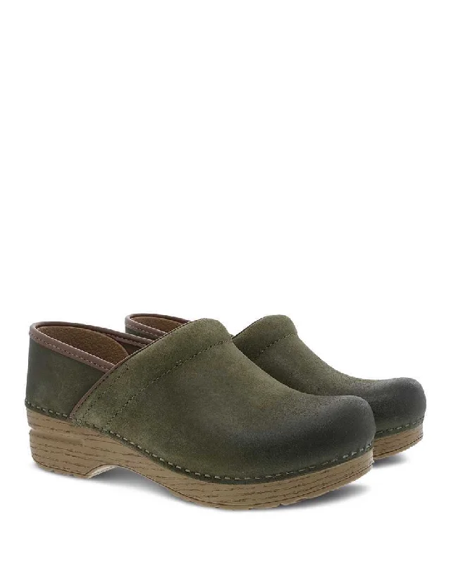 Chic and versatile women's footwearProfessional - Green Burnished