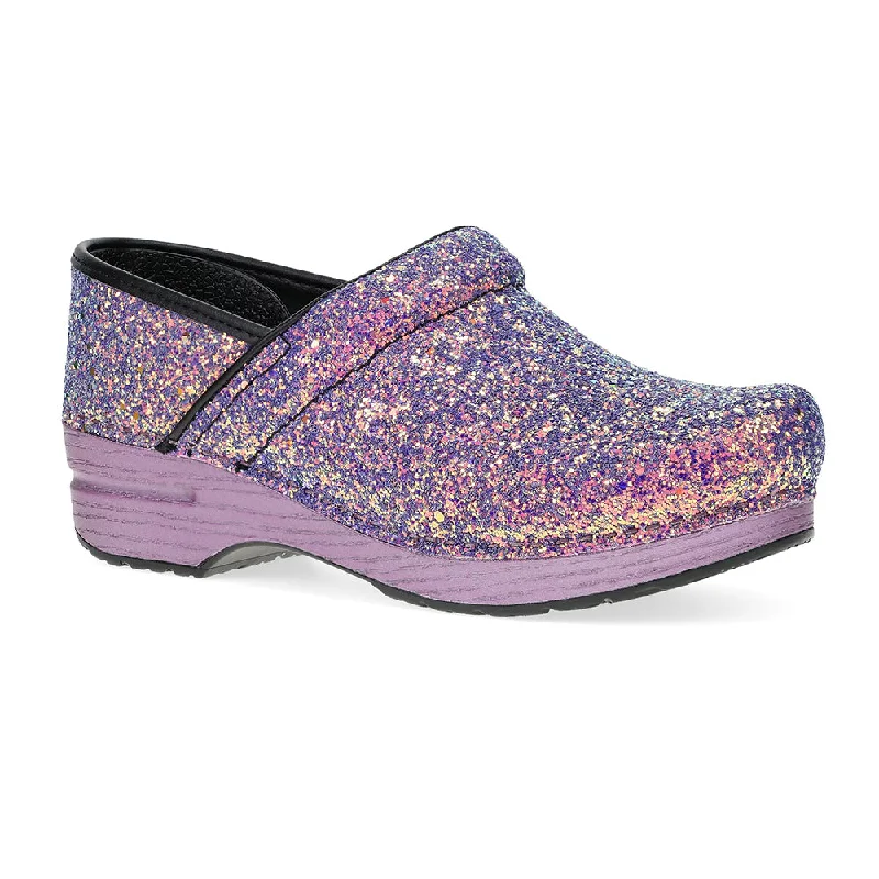 Comfy and stylish women's shoes for walkingProfessional Lilac Glitter