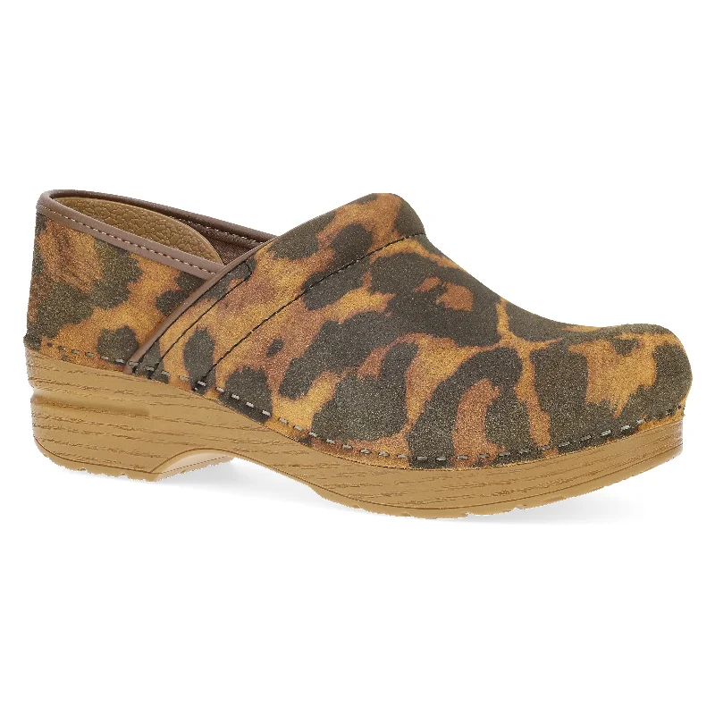 Comfy and stylish women's shoes for lounging around the houseProfessional Tan Leopard Suede