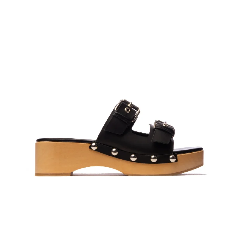 Versatile and stylish women's shoes for everyday chicRonja Black Leather
