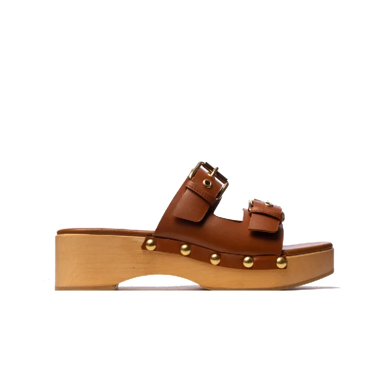 Chic and stylish women's shoes for summerRonja Tan Leather
