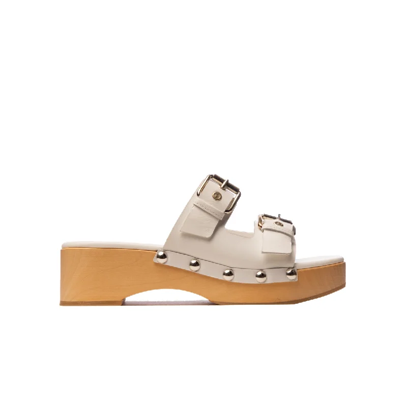 Exotic and bold women's shoe designsRonja White Leather