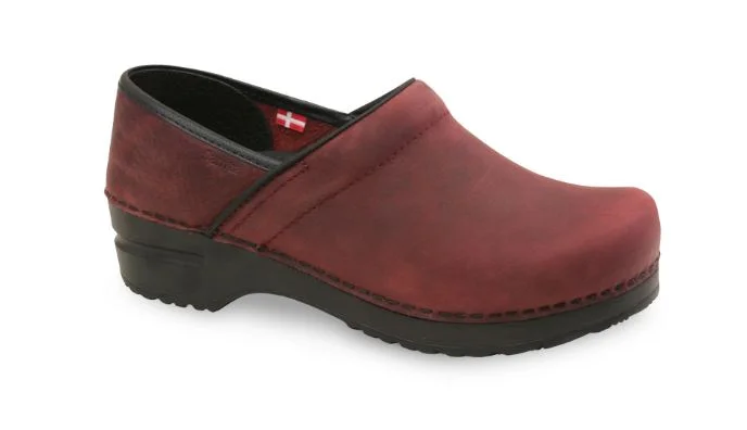 Chic and stylish women's shoes that complement every outfit and occasioSanita Pro. Oiled Leather Women's Clog